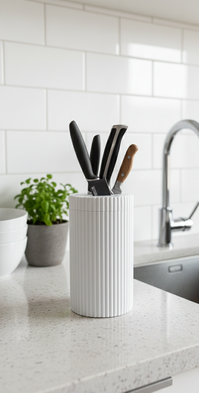 Knife Block Side View